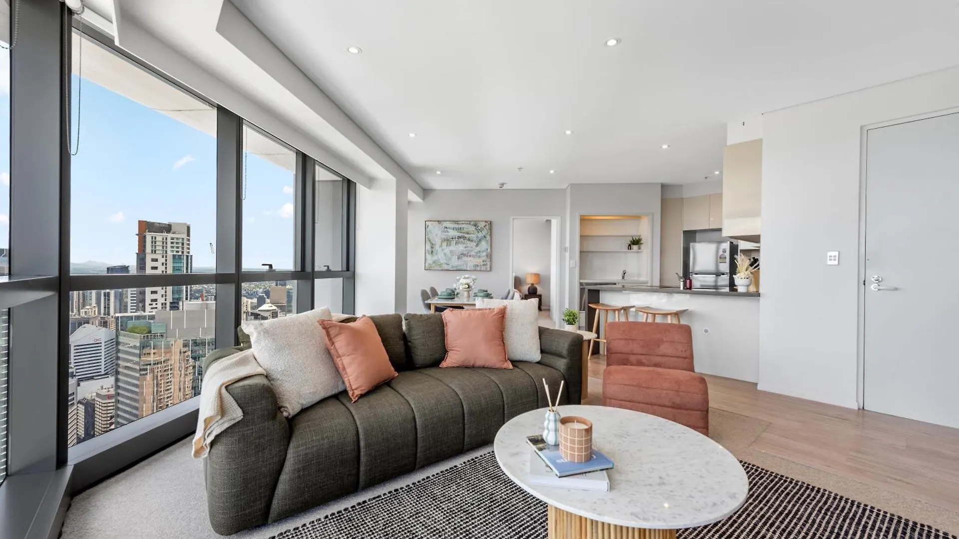 Apartman Stunning Sky Home With Endless Views, Pool & Parking Brisbane